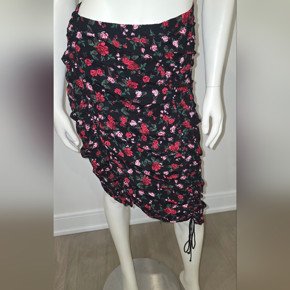 FOR LOVE & LEMONS Molly Drawstring Skirt Sz.M NWT